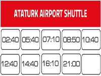 ataturk airport departure shuttle